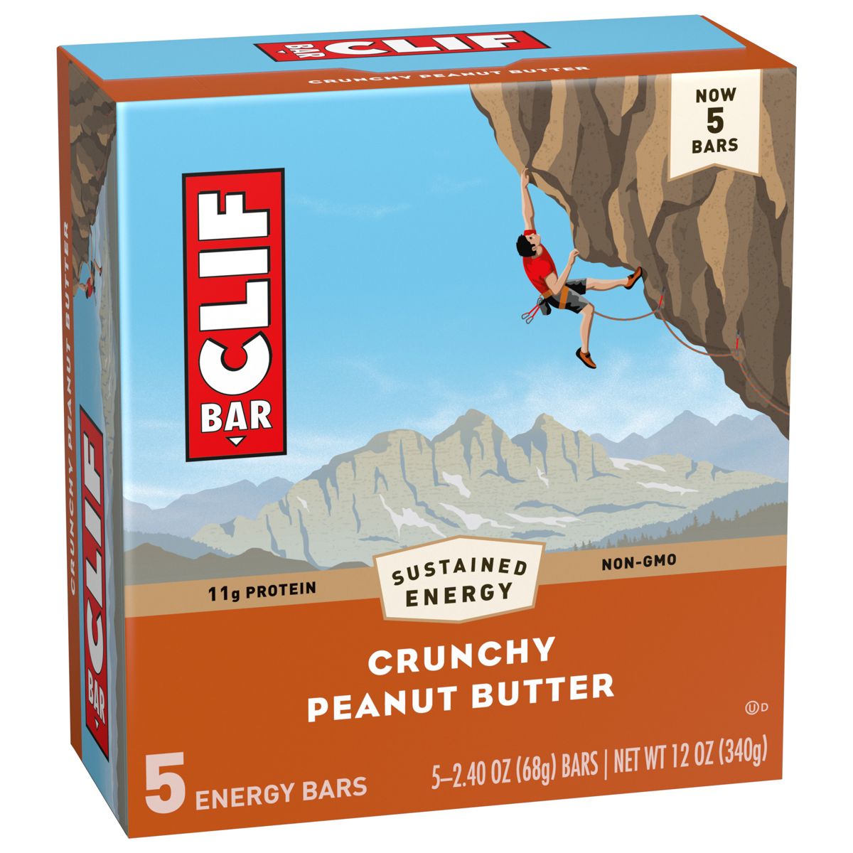 CLIF Bar Barritas Energéticas Crujientes de Cacahuate - Imagen 6