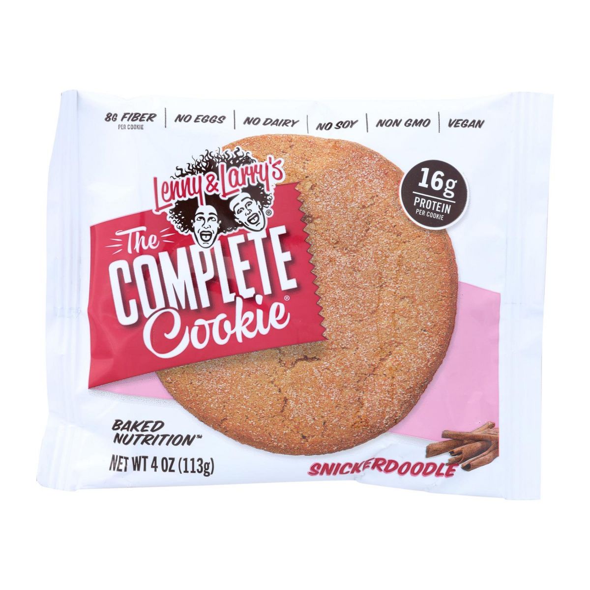 Galleta Completa Lenny & Larry's Sabor Snickerdoodle - 12 barras, 4 oz - Imagen 3