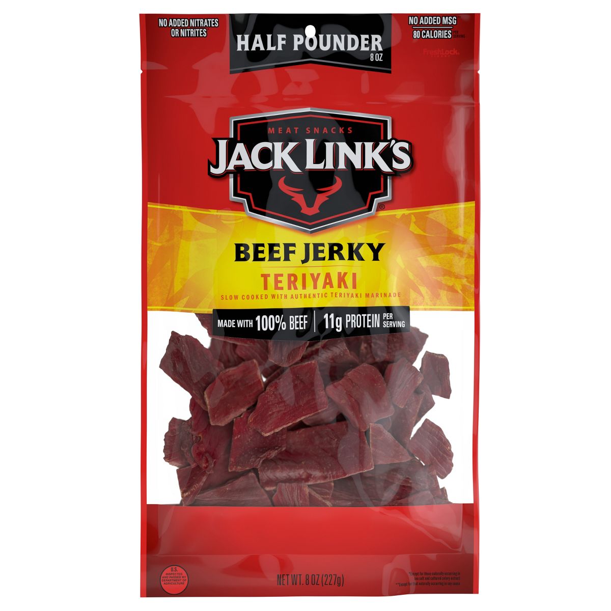 Jack Link's Teriyaki Beef Jerky Mega Pack - 8 oz
