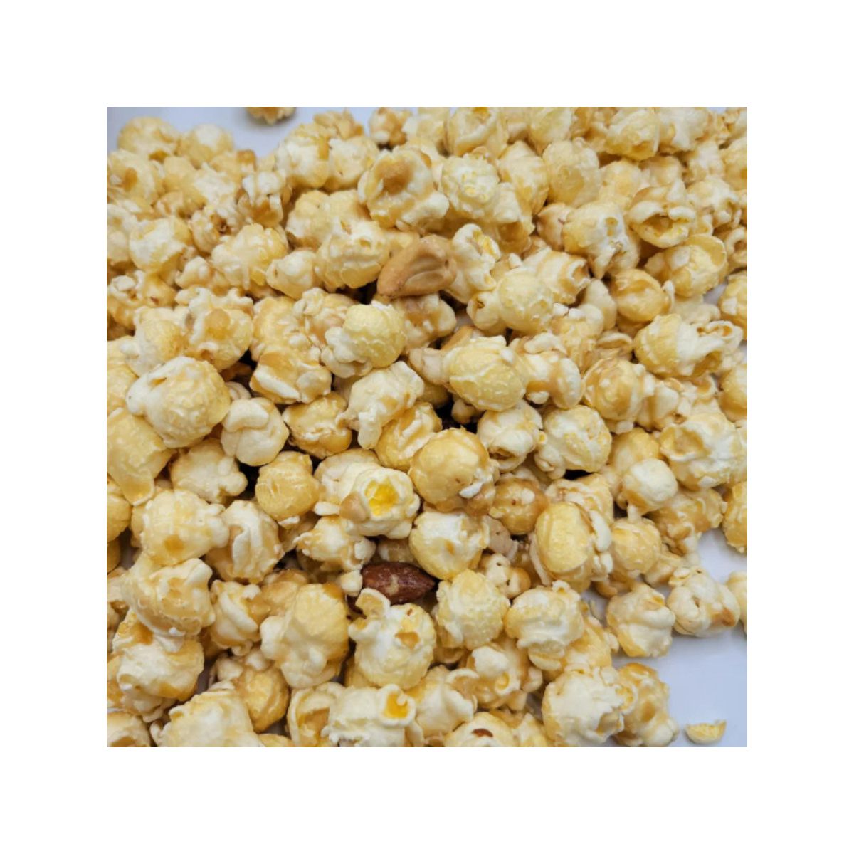 HR Poppin' Snacks 8 oz Palomitas de Maíz con Toffee, Almendras y Marañón - Imagen 5