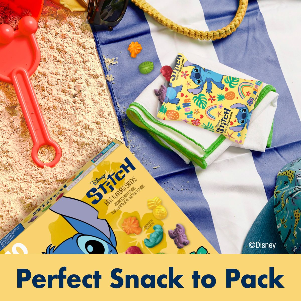 Betty Crocker Fruit Shapes Lilo & Stitch Bocadillos de Fruta - 8 oz / 10 ct - Imagen 6