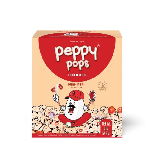 PEPPY POPS PERI PERI FOXNUTS TOSTADAS